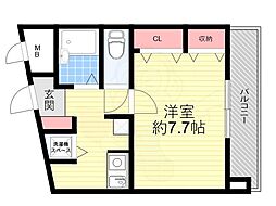 三和建設中山寺ビル 4階/401