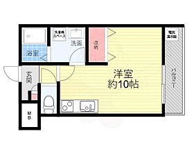 ガーデン花屋敷 202 ｜ 兵庫県川西市花屋敷１丁目20番3号（賃貸アパート1R・2階・28.59㎡） その2