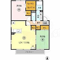 シェーンハイム C棟  ｜ 兵庫県川西市東畦野４丁目4番9号（賃貸アパート2LDK・2階・61.82㎡） その2