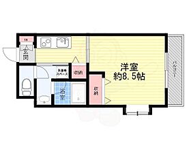 ルーム1  ｜ 兵庫県宝塚市泉町27番10号（賃貸マンション1K・2階・28.00㎡） その2