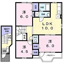 ラ・シェスタ錦松台  ｜ 兵庫県川西市錦松台20番14号（賃貸アパート3LDK・2階・65.57㎡） その2