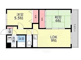 ヤブウチマンション 201 ｜ 兵庫県宝塚市旭町１丁目10番10号（賃貸マンション2LDK・2階・50.00㎡） その2