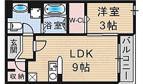 プリンス北伊丹  ｜ 兵庫県伊丹市北伊丹７丁目90番1号（賃貸アパート1LDK・2階・33.34㎡） その2