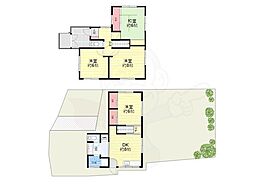 雲雀丘3丁目戸建（大型犬、他頭飼い可能）