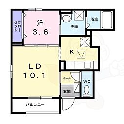 コート向田EAST 1階/-