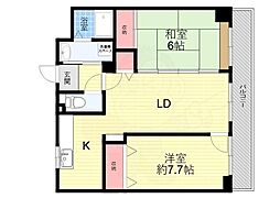 ボヌール宝塚 4階