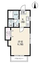 ハイツテクノ 202 ｜ 佐賀県佐賀市本庄町大字鹿子（賃貸アパート1K・2階・26.40㎡） その2