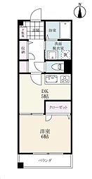 ラタナーヤカホール 1DKの間取図画像