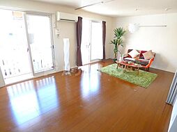 JR常磐線 馬橋駅 徒歩16分の賃貸アパート 2階2LDKのリビング/ダイニング