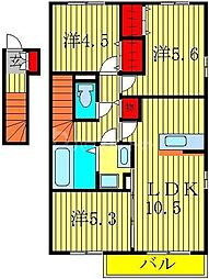 グランマーム 3LDKの間取図画像
