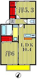 エトワール松戸A 2階