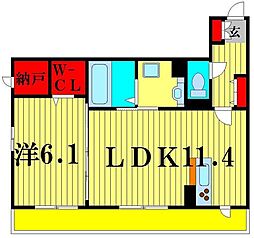 クレッセントコート 2階/-