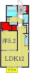 ハプナ 1LDKの間取図画像