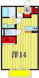 エテルナーレ ワンルームの間取図画像