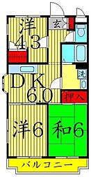 間取図画像 3DK