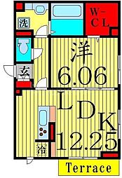 GOLDENRINGS12 1LDKの間取図画像