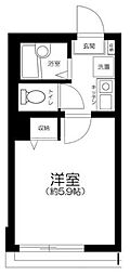 (仮称)リブ中央本町1丁目AP 1Kの間取図画像