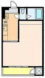 メゾンデューク菖蒲園 1Kの間取図画像