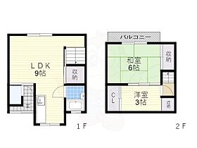 大阪府堺市西区鳳中町５丁（賃貸テラスハウス2LDK・1階・42.12㎡） その2