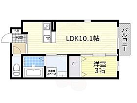 大阪府高石市東羽衣２丁目2番23号（賃貸アパート1LDK・2階・33.39㎡） その2