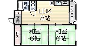 大栄マンション  ｜ 大阪府堺市西区上（賃貸マンション2LDK・3階・40.00㎡） その2