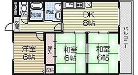 タキマンション  ｜ 大阪府高石市西取石５丁目（賃貸マンション3LDK・2階・56.00㎡） その2