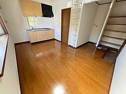 南海泉北線 深井駅 徒歩11分の賃貸アパート 1階ワンルームのリビング/ダイニング