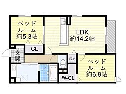 SunSky鳳西町 3階/-