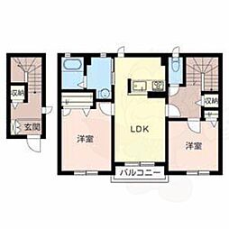 la porte向ヶ丘 2階