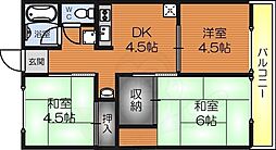 シティハイムコスモス 1階/A102