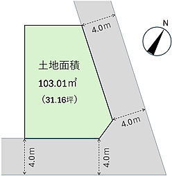 千葉県船橋市三山3丁目　土地