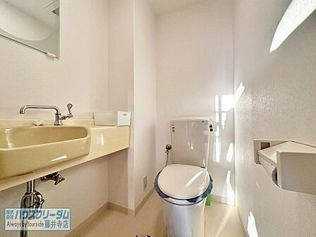 物が置けるスペースも完備しております