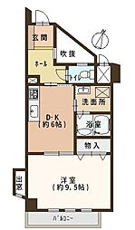 間取図画像 1DK