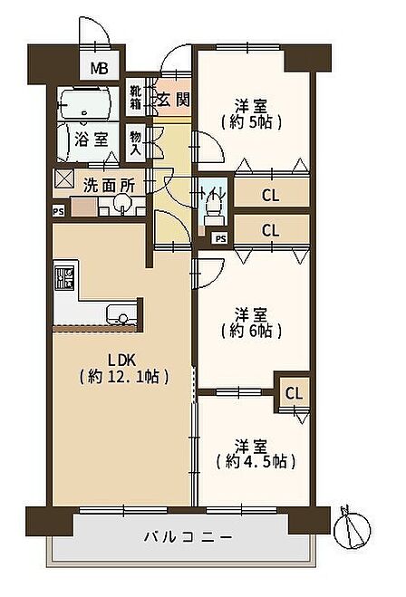 間取り図はこちら♪