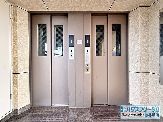 便利なエレベー...