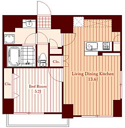 仮称 関町北2丁目マンション 8階/801