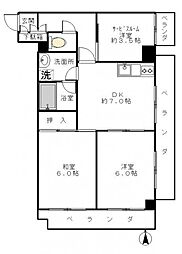 間取図画像 2SDK