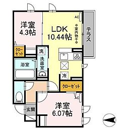 NKガーデン 1階/111