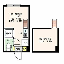 stage南阿佐ヶ谷 2階/202