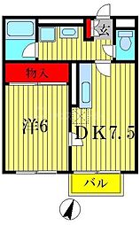 間取図画像 1DK