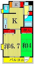 間取図画像 2K