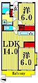 クレスト水元3階12.8万円