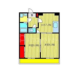ロイヤル水元 2階/202