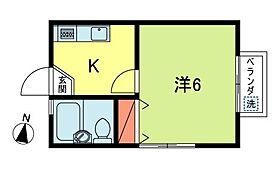 ペルローズ 205 ｜ 東京都杉並区阿佐谷北２丁目6-6（賃貸アパート1K・2階・20.00㎡） その2