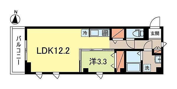 東京都武蔵野市境１丁目(賃貸マンション1LDK・3階・39.42㎡)の写真 その2