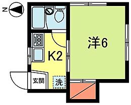 グリーンハイム  ｜ 東京都杉並区梅里１丁目（賃貸アパート1K・1階・16.50㎡） その2