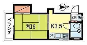 サンシィティ 201 ｜ 東京都杉並区松ノ木２丁目34-11（賃貸アパート1K・2階・21.86㎡） その2