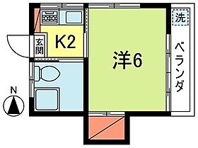 コーポK  ｜ 東京都中野区中央５丁目（賃貸アパート1K・2階・18.71㎡） その2