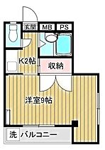 田所マンション 201 ｜ 埼玉県草加市氷川町（賃貸マンション1K・2階・21.46㎡） その2