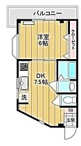 モン・シャトー 204 ｜ 東京都葛飾区西亀有（賃貸マンション1DK・2階・27.35㎡） その2